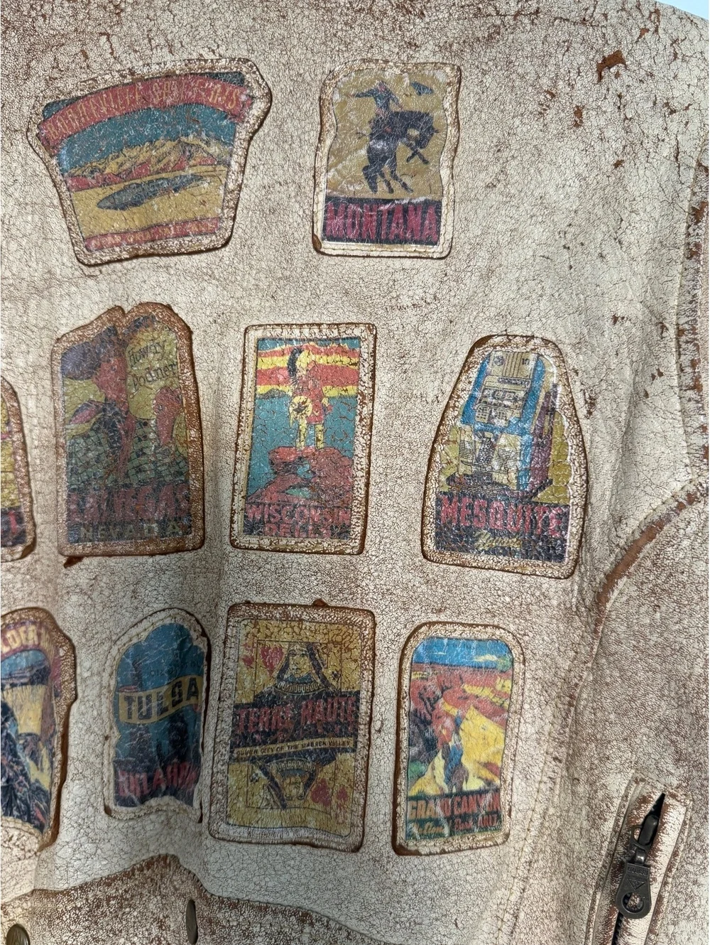 Guess vintage leather